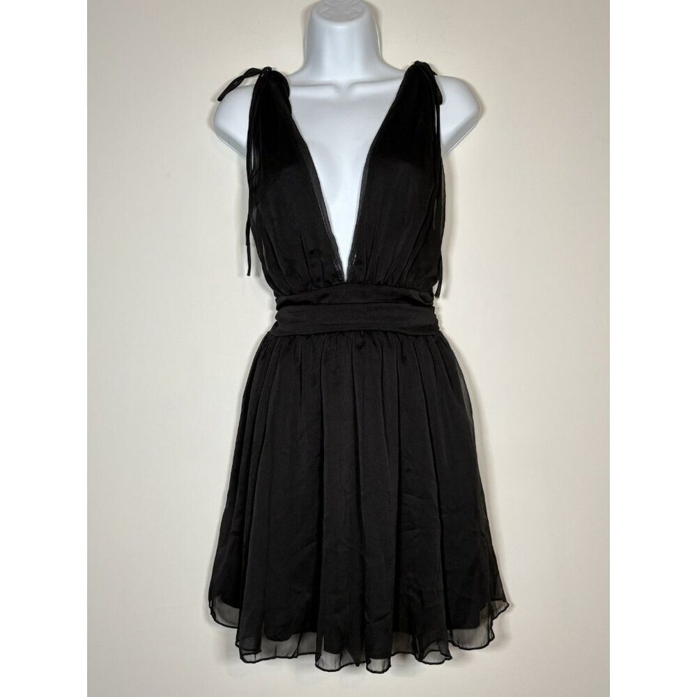 Lucy in the Sky Black Mini Dress